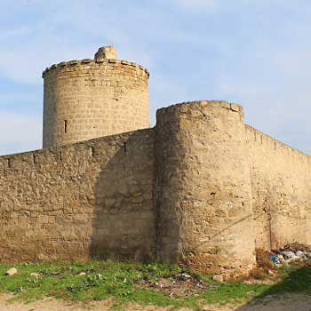 Nardaran Tower. Nardaran Castle In Baku, Azerbaijan