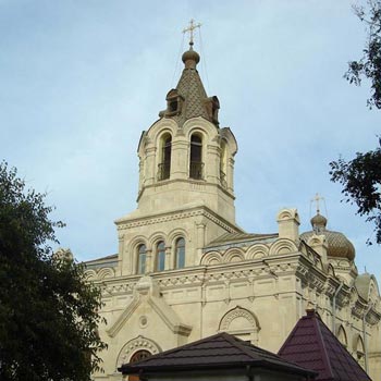 Cathedral Of The Holy Myrrh-Bearers Baku. Russian Orthodox Church