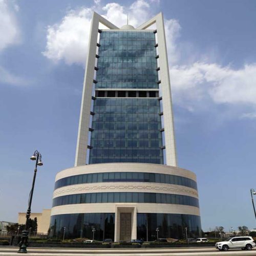 SOFAZ Tower Baku. Administrative Building Of The State Oil Fund